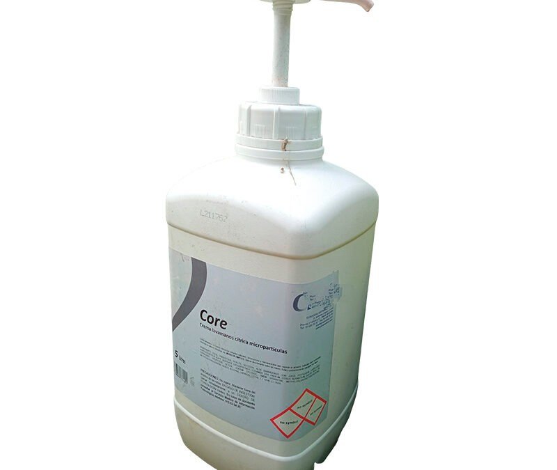 Gel limpia manos Core